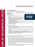 Plan de Inclemencias