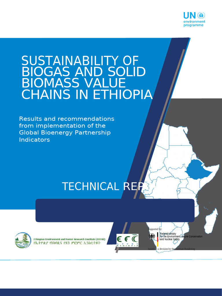 Biogas and Biomass Sustainability in Ethiopia | PDF | Power Resources ...
