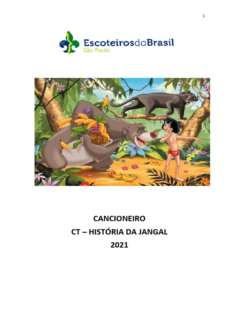 Canções e Personagens da Jangal | PDF | Bagheera