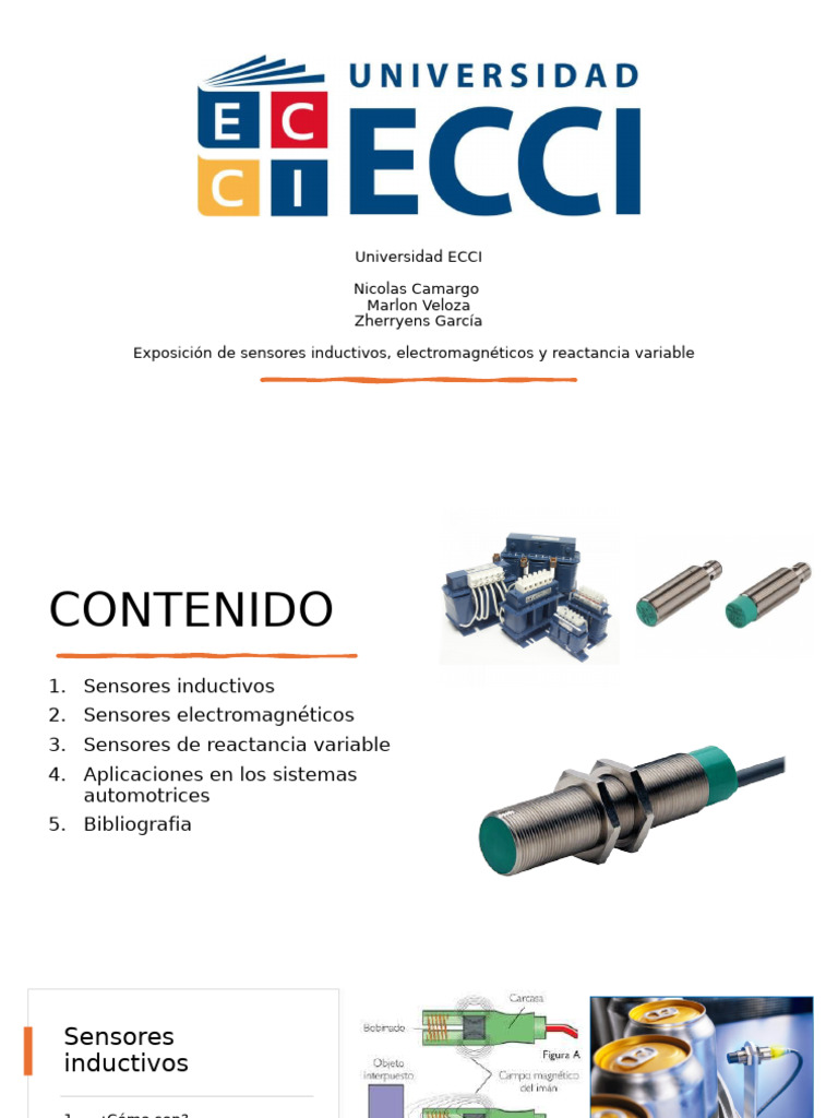 Inductive and Electromagnetic Sensors Overview | PDF | Electrical ...