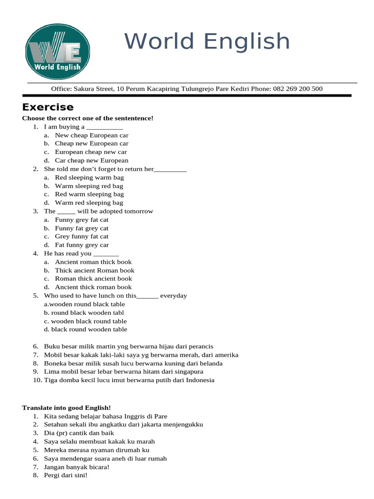The First Exam | PDF | Language Arts & Discipline