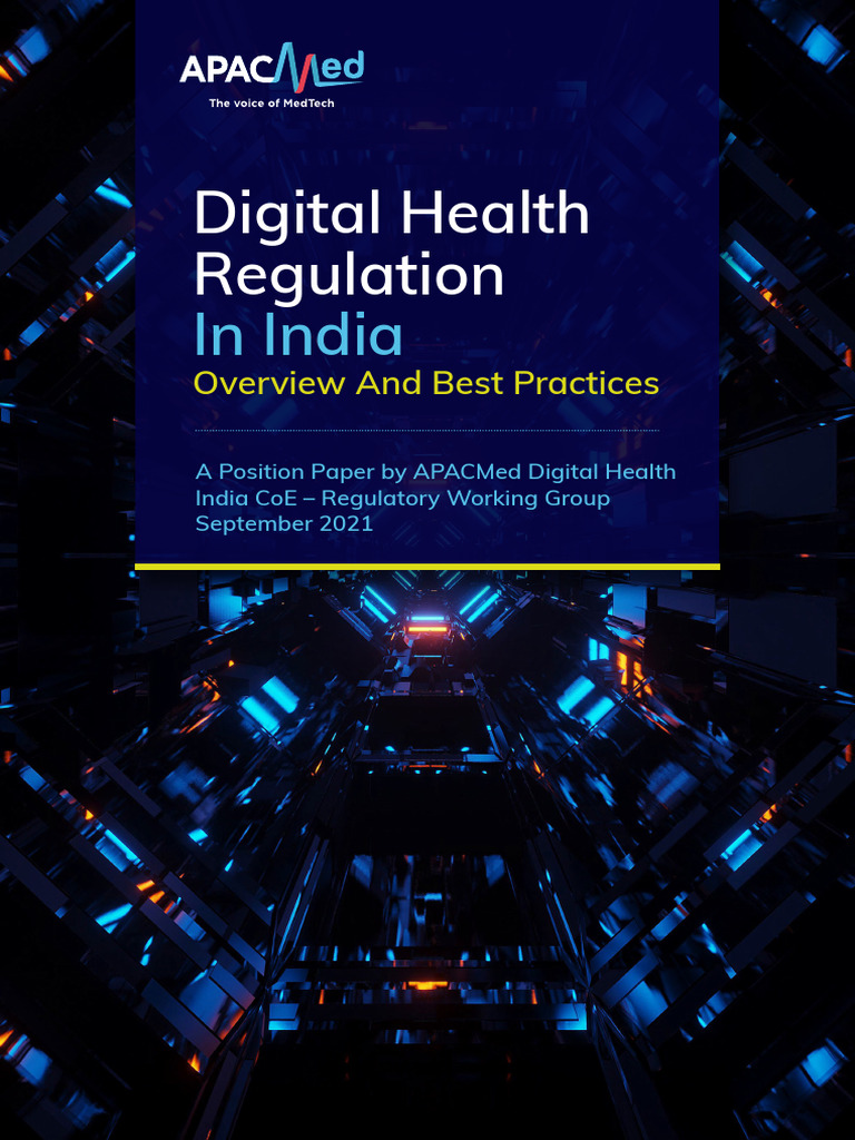 Digital Health Regulation in India - Position Paper | PDF | Medical ...