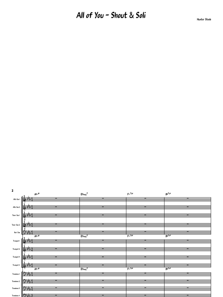 All of You - Soli | PDF | Music Performance | Popular Music