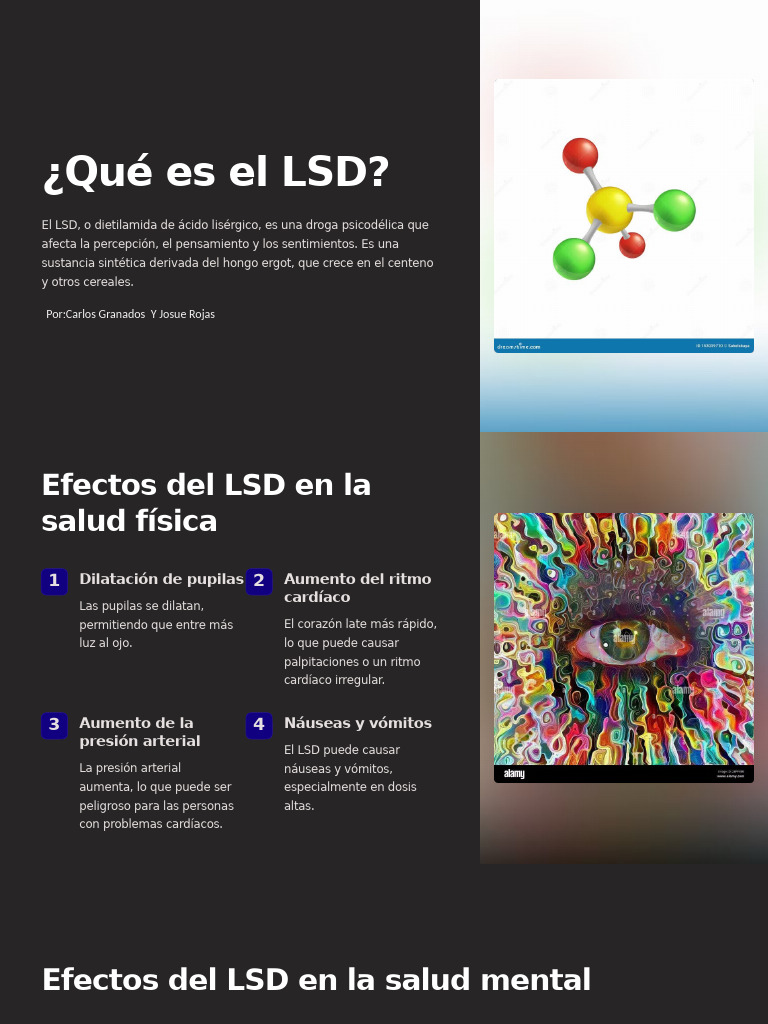 Efectos y riesgos del LSD en la salud | PDF | Trastorno depresivo mayor ...
