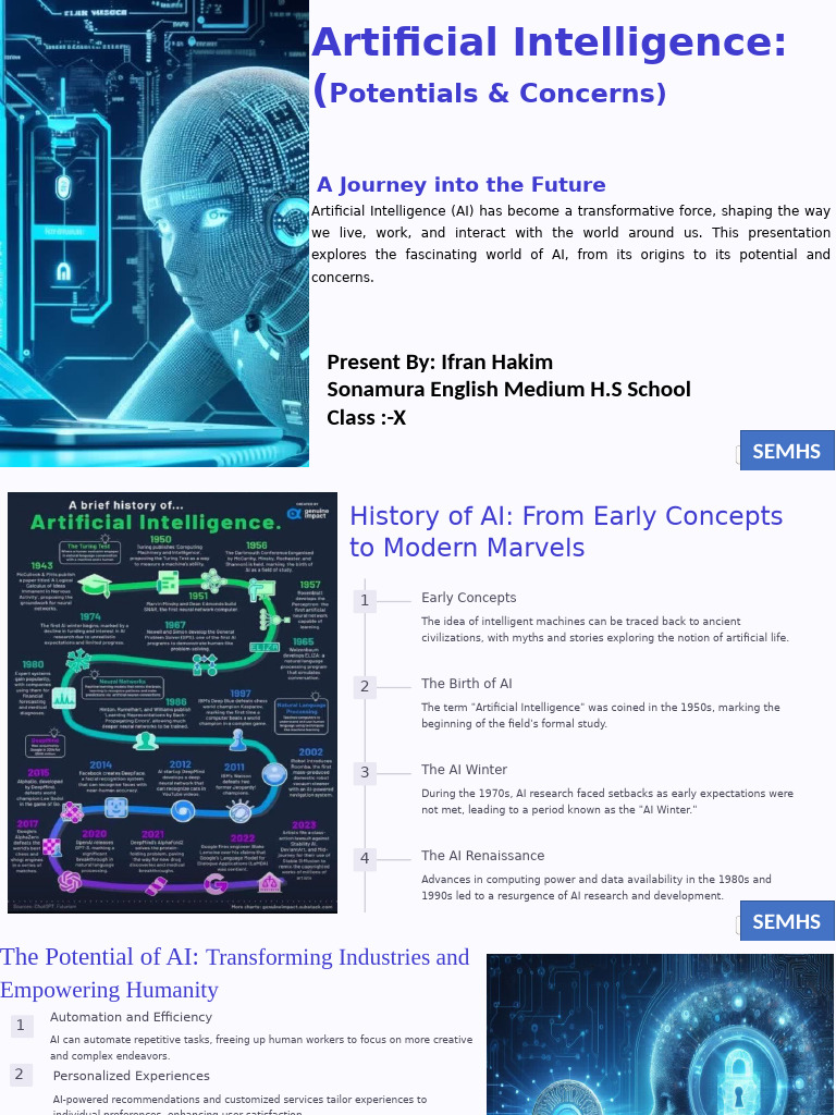 AI Insights for High School Students | PDF | Artificial Intelligence ...