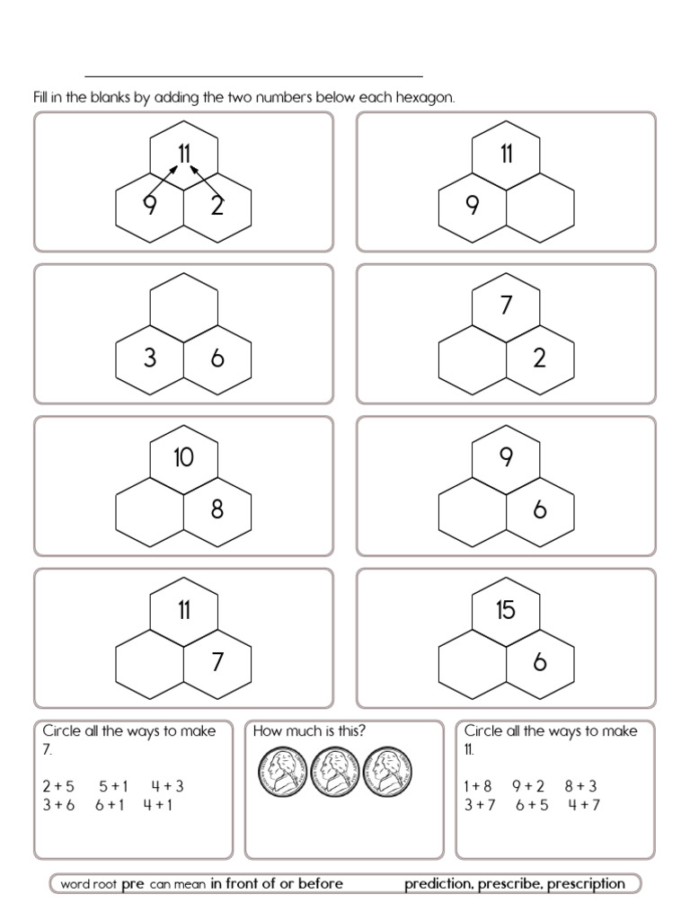 MathWorksheetsGrade1 10 14 | PDF