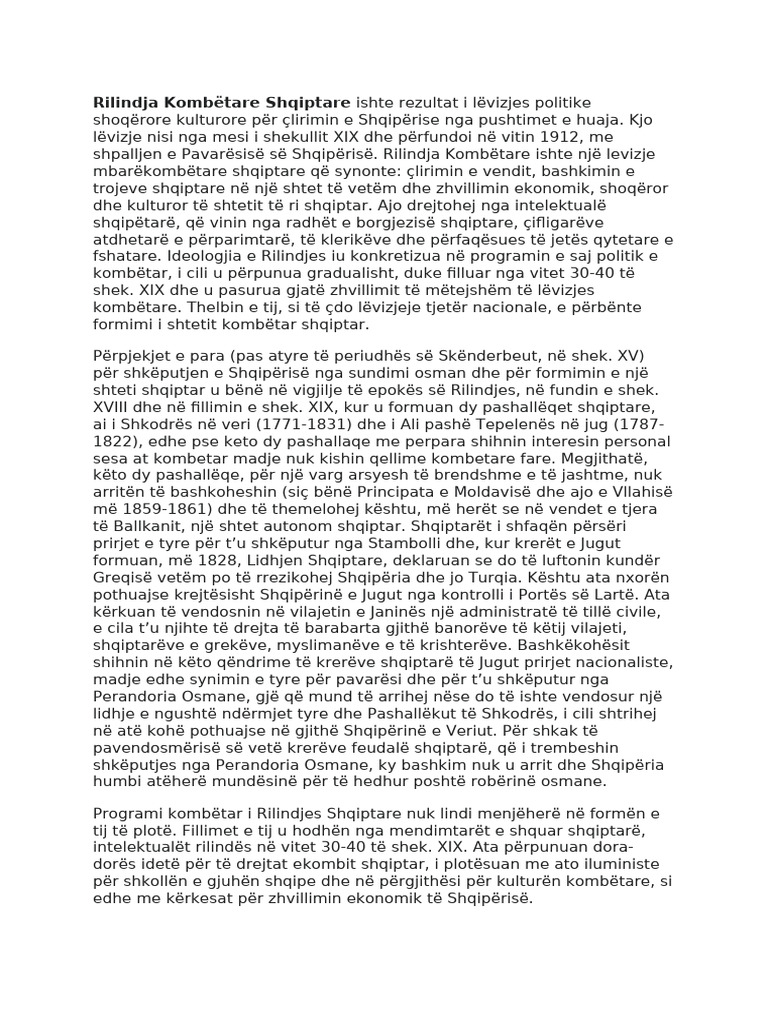 Rilindja | PDF