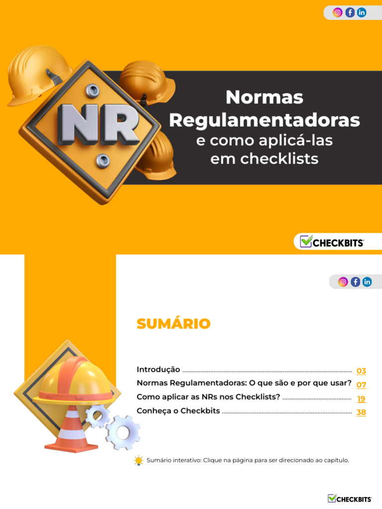 Aplicação das 38 Normas Regulamentadoras | PDF | Mineração | Segurança ...