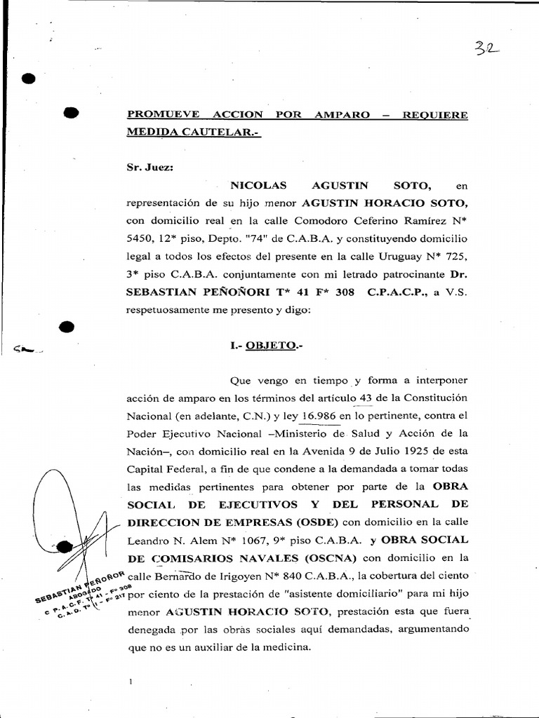 Amparo | PDF | Caso de ley | Derecho Constitucional