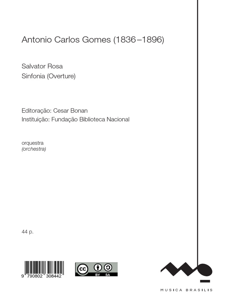 Salvador Rosa Abertura Score | PDF