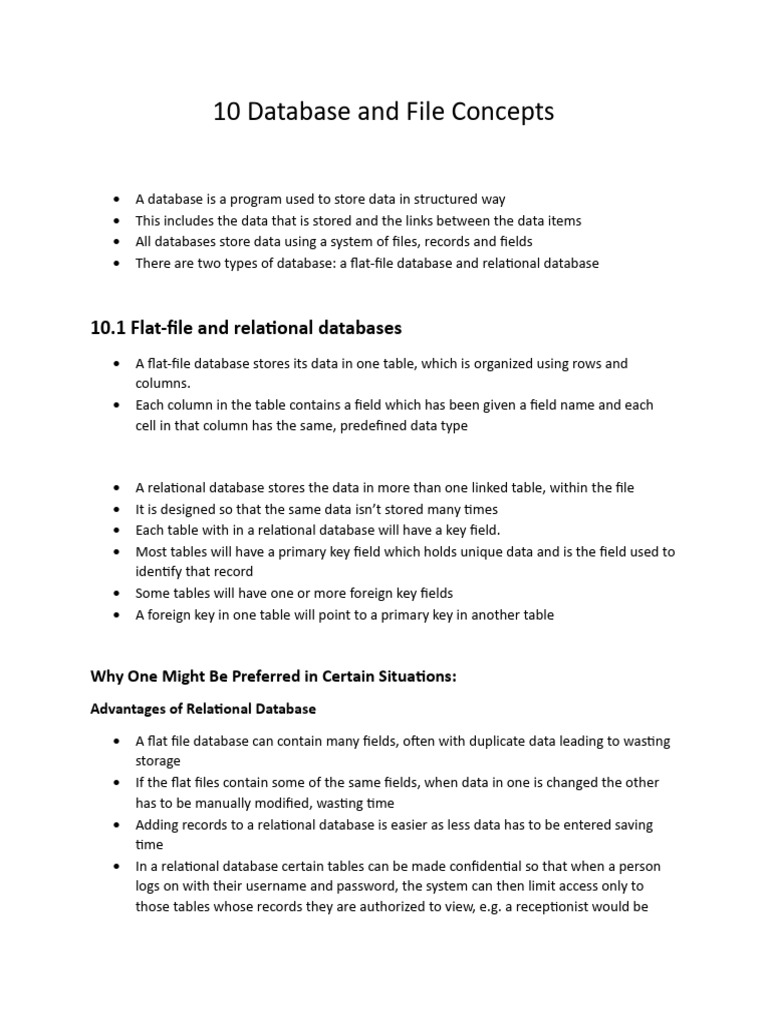 10 database and file concepts pdf database index file format