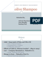 BRAND MANAGEMENT AND PRODUCT LIFECYCLE OF PALMOLIVE SHAMPOO