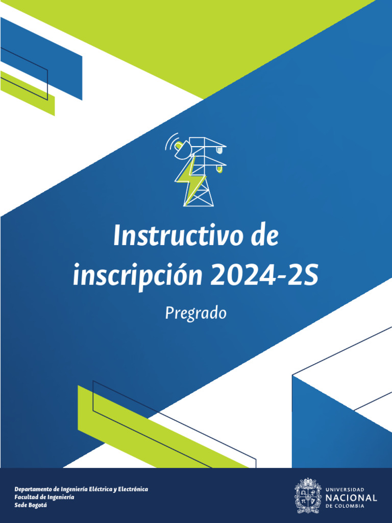 Instructivo Inscripción 2024-2S DIEE | PDF