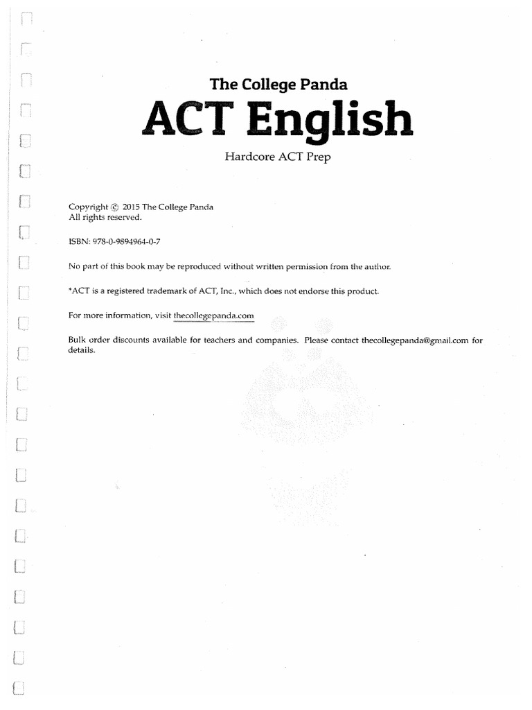 College Panda Act
