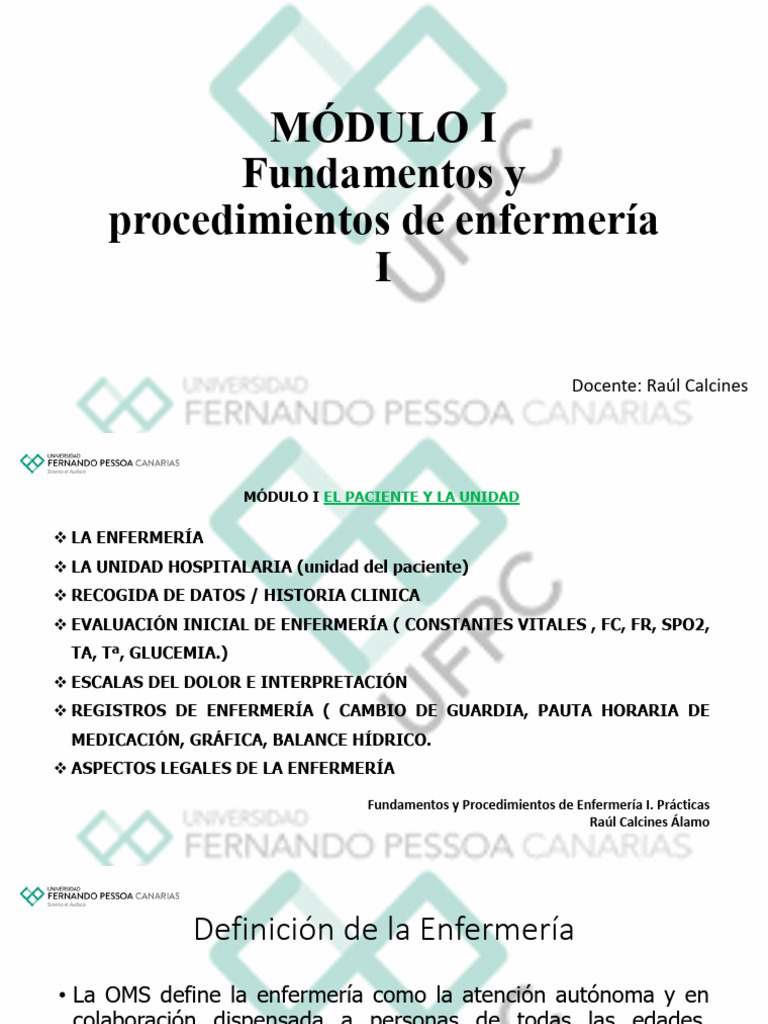 Modulo I Fpe I 2021-2022 | PDF | Legumbres | Enfermería