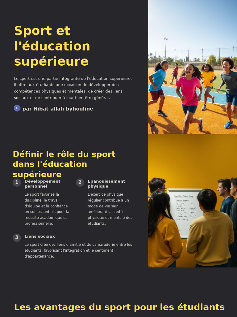 Sport Et Leducation Superieure | PDF | Des sports | Psychologie