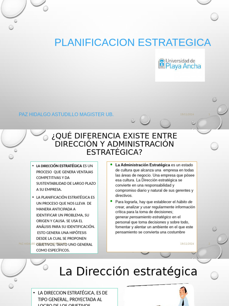 Etapas de la Planeación Estratégica | PDF | Planificación ...