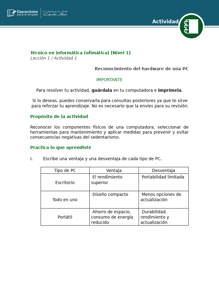 W 46 SCHV | PDF | Hardware de la computadora | Unidad Central de ...