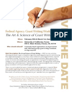 The Art & Science of Grant Writing