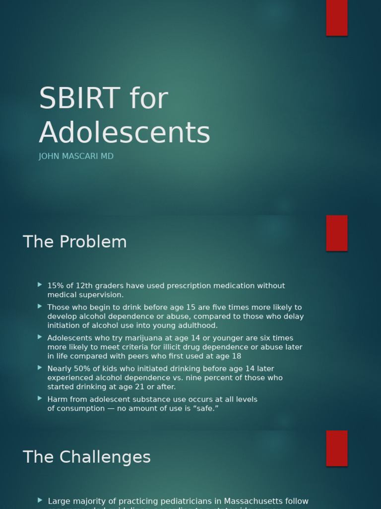 Sbirt Pdf Substance Abuse Alcoholism