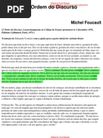 Michel Foucault a Ordem Do Discurso