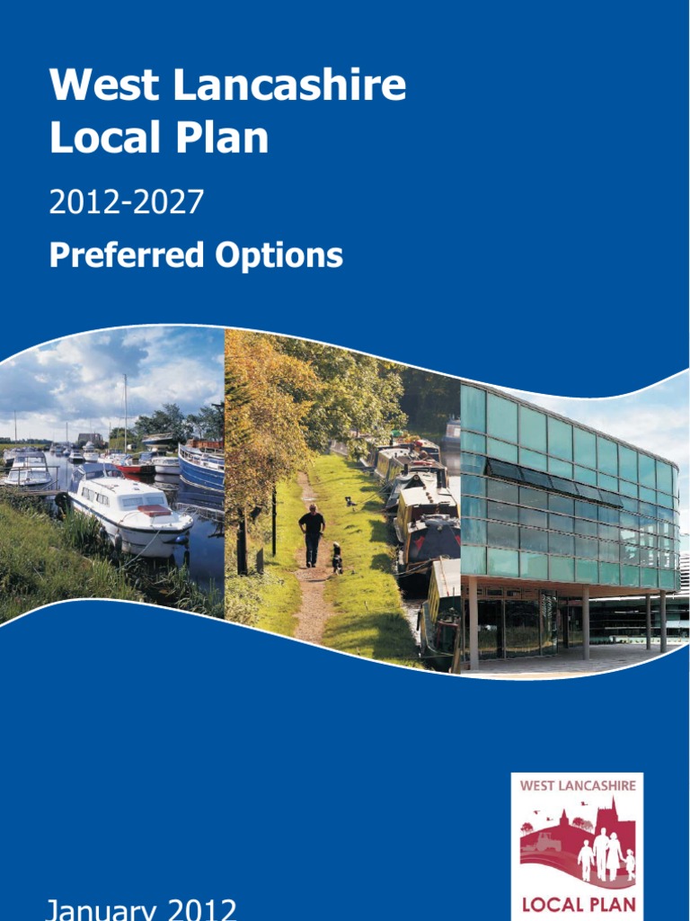 West Lancashire Local Plan Strategic Management Sustainability