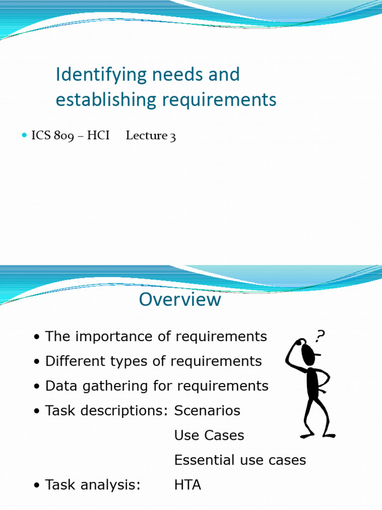 Lecture 3 Requirements Pdf Data Travel Visa