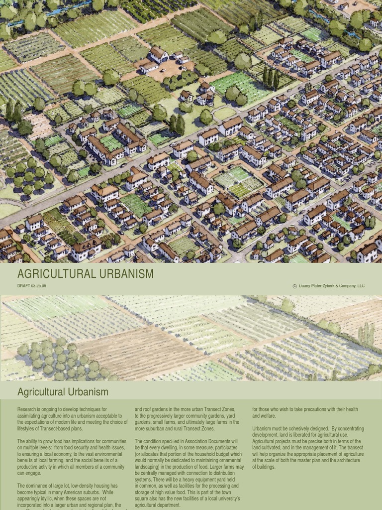 Integrating Agriculture in Urban Design | PDF | Mixed Use Development ...