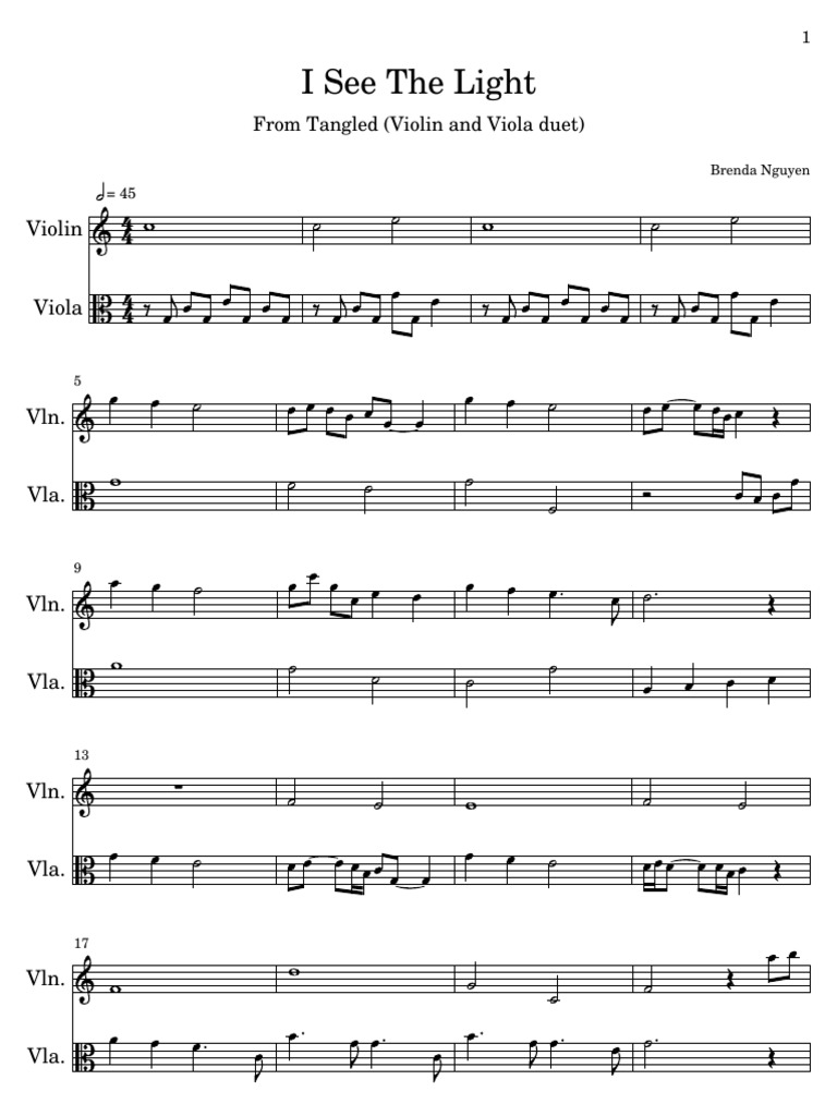 I see the light pdf