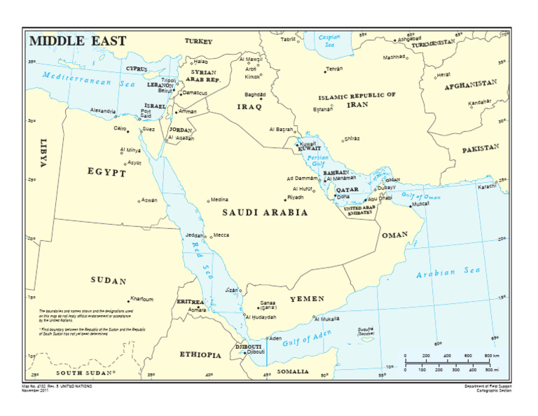 Middle East 4102r05 Nov11 110 | PDF | Arabian Peninsula | Middle East