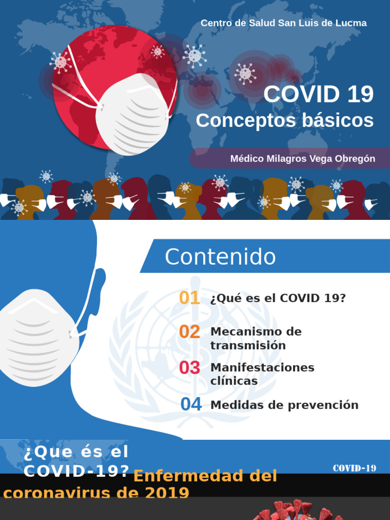 3. Charla Educativa - Covid19 | PDF | Causas de la muerte | Inmunología