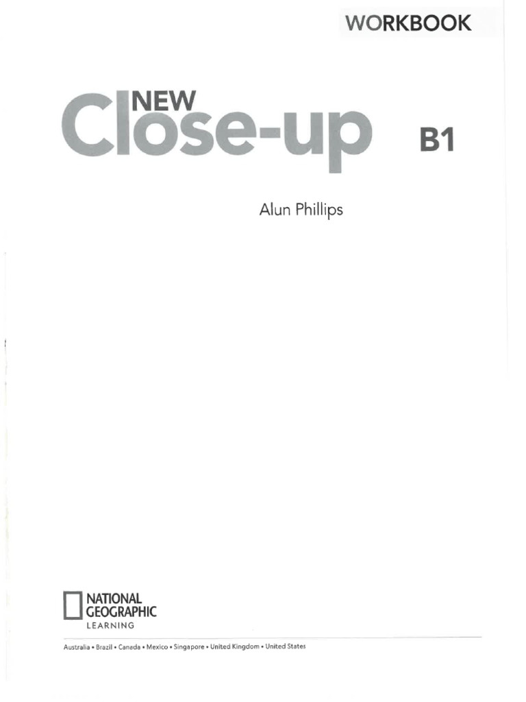 New Close-Up B1 Workbook Overview | PDF