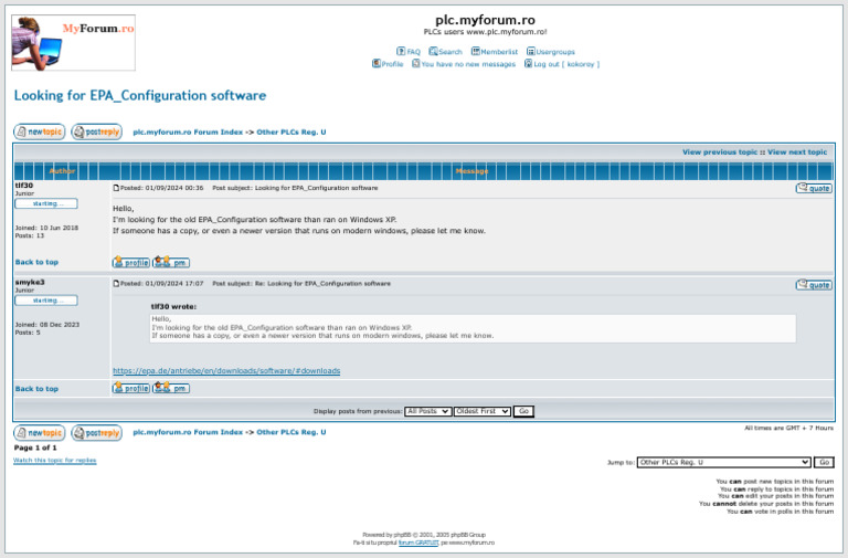 Request for EPA_Configuration Software | PDF | Internet Forum ...