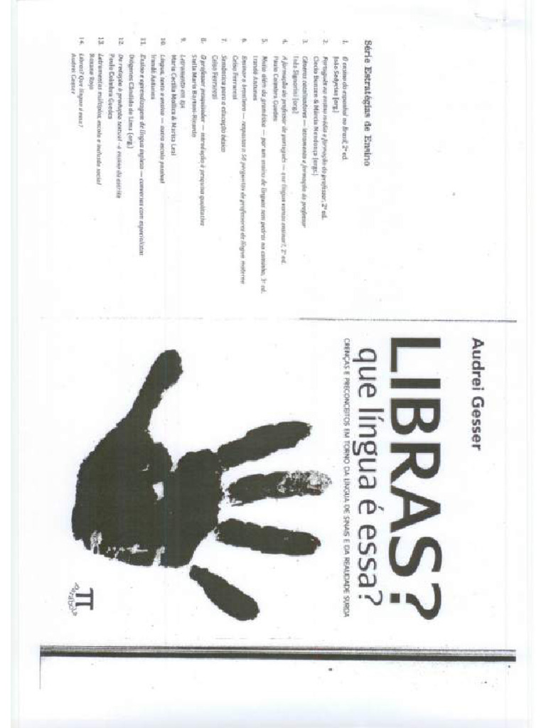 Libras Que Lingua E Essa Audrei Gesser Compressed Pdf
