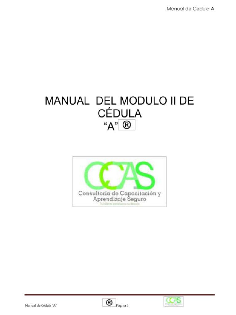 Manual Del Modulo Ii Risp | PDF