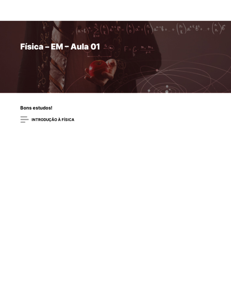 Introdução à Física: Conceitos e Métodos | PDF | Física | Science