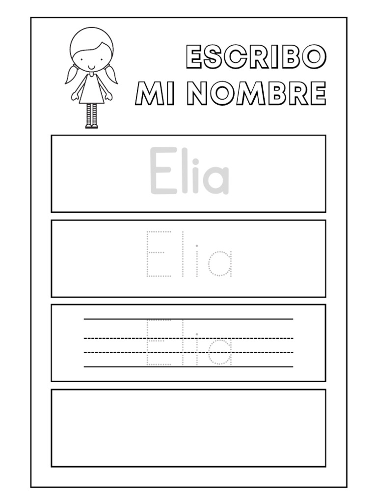 Name Writing English Tracing Worksheet in Brown White Sloth ...