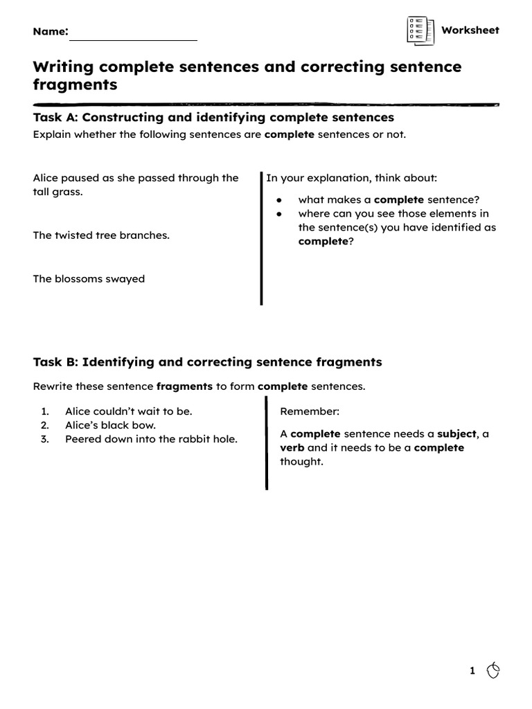 Worksheet Questions | PDF