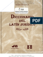 Diccionario Del Latin Juridico - Nicoliello Nelson