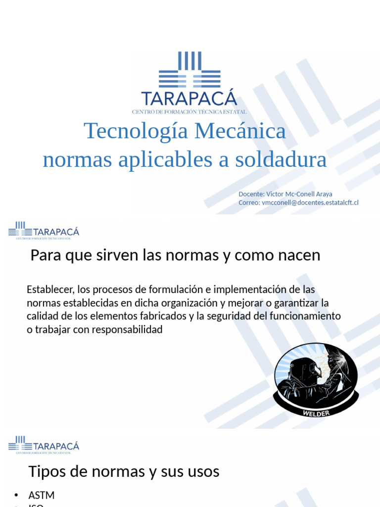 Clase 5 Tec Mec IV | PDF | Soldadura | Construcción