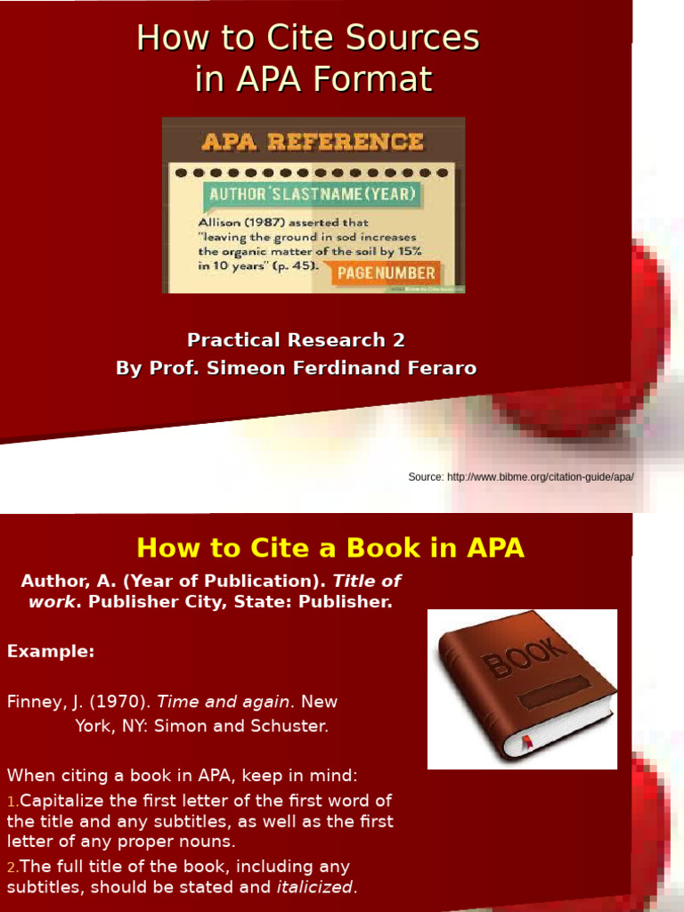 How to Cite Sources | PDF | Psychology