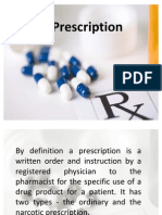 Prescription