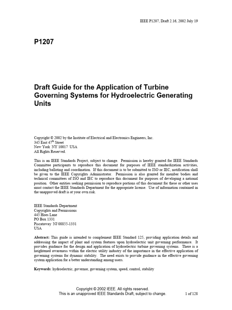 P1207 Draft 2 - 16.PDF (IEEE File From DLK) | PDF | Damping | Actuator