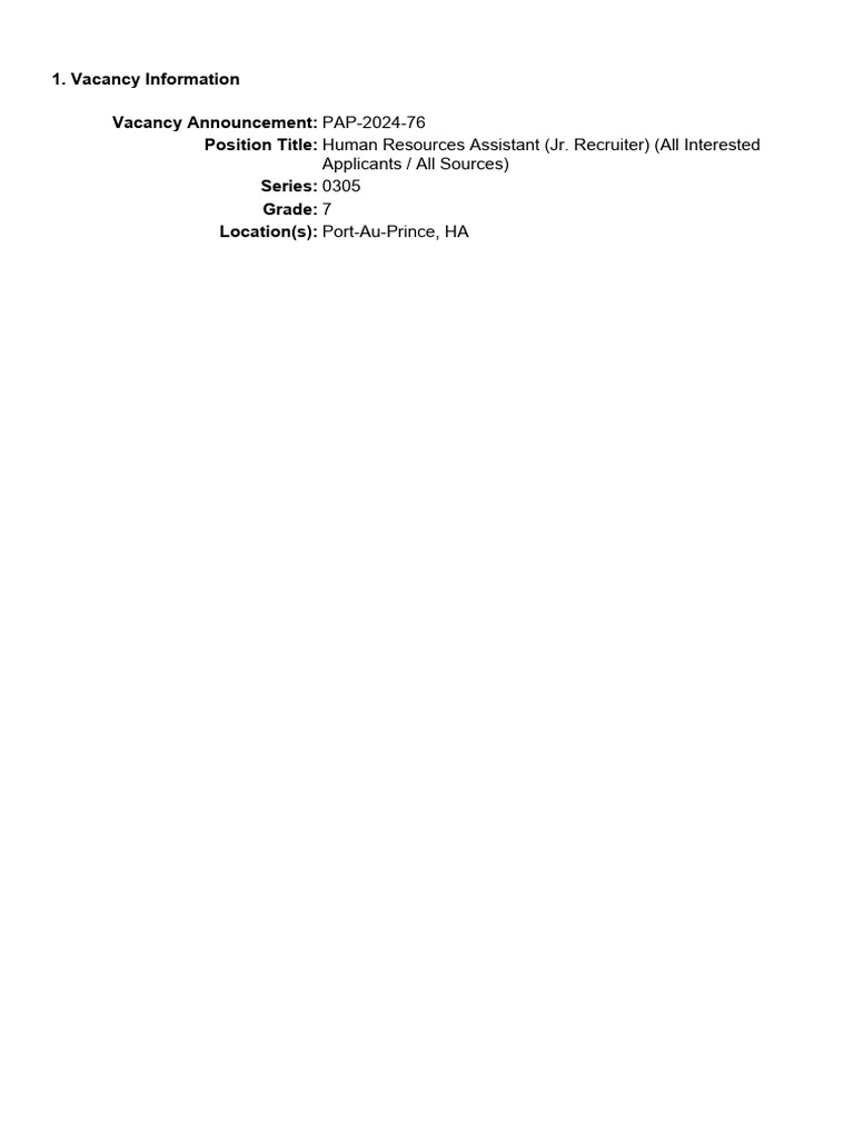 Application Summary | PDF | Recruitment | Employment