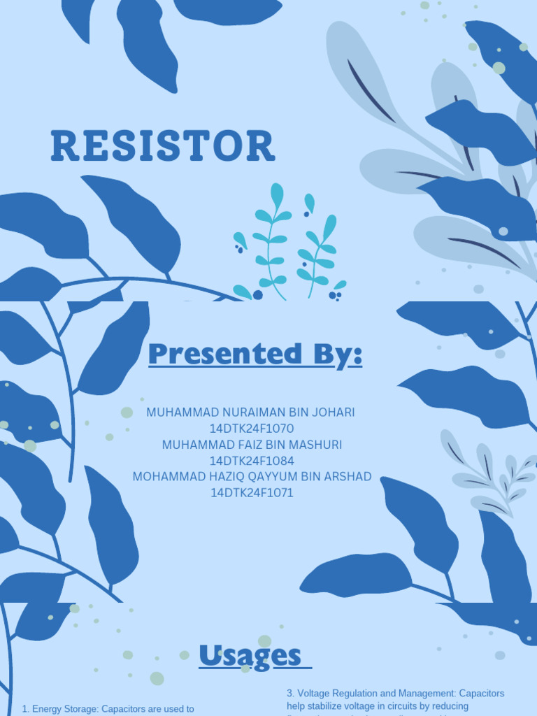 Blue White Minimalist Nature Group Project Presentation PDF | PDF ...