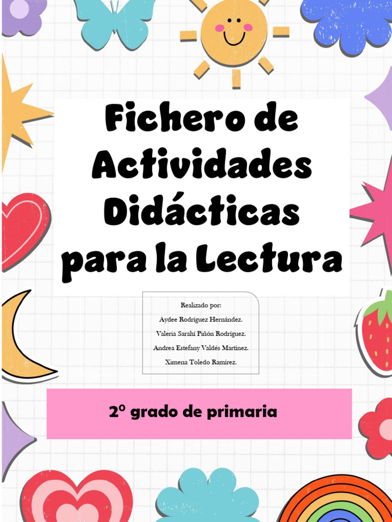 Actividades de Lectura para 2° Grado | PDF | Publicación | Maestros