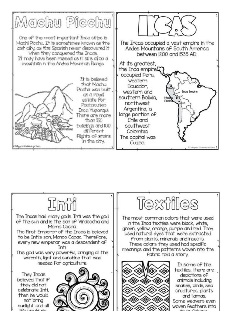Inca Booklet | PDF