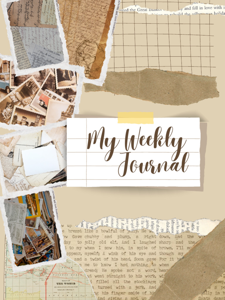 Weekly Journal Template for Planning | PDF