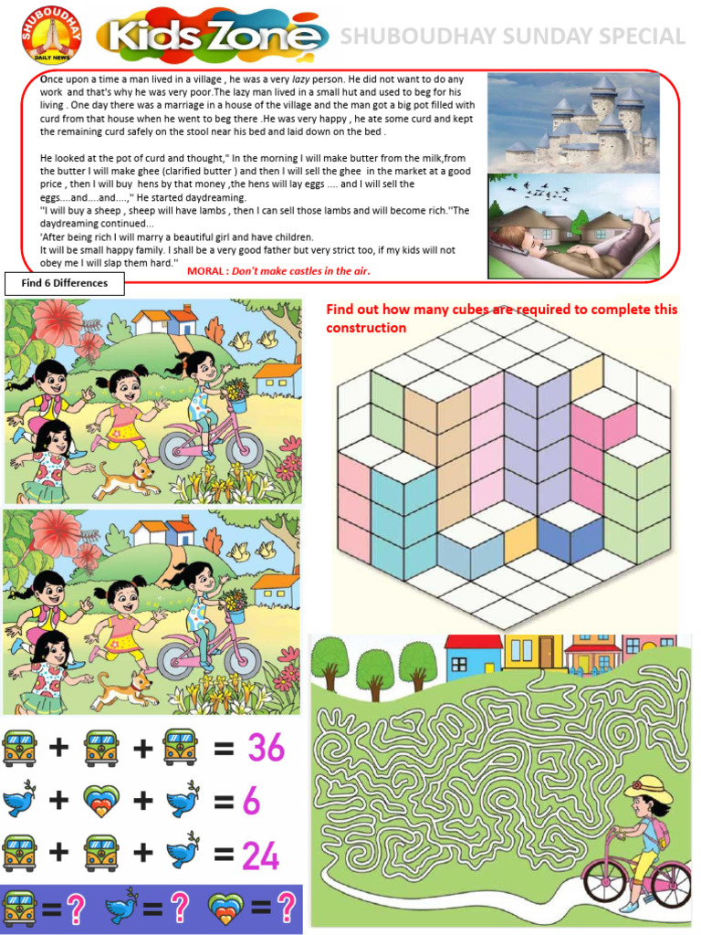 01 Oct Kids Zone | PDF