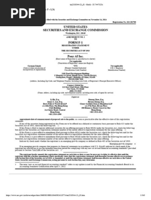Pony AI Inc. IPO Prospectus Summary | PDF | Dividend | Securities